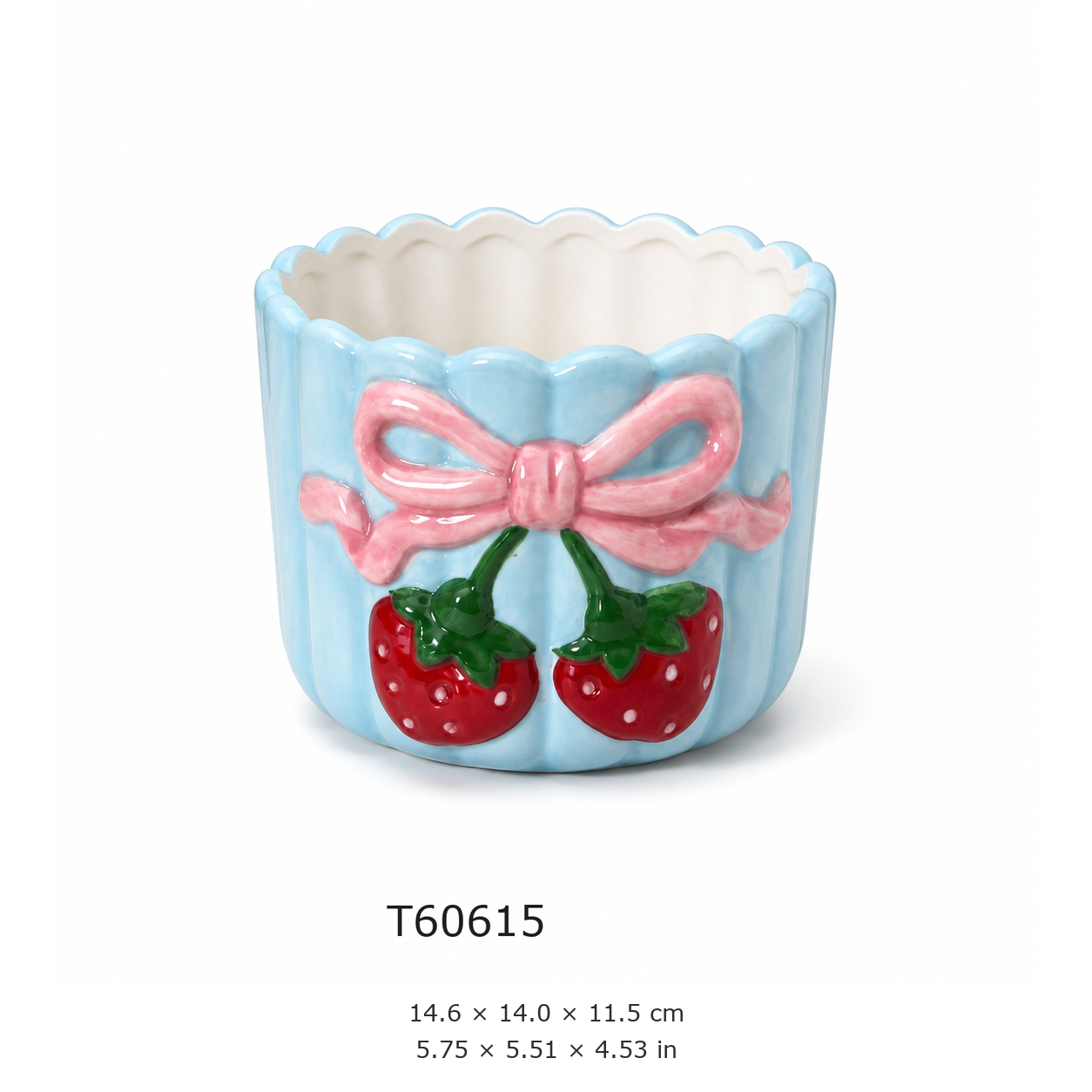 Pastoral Daily Flower Pot (T60615)