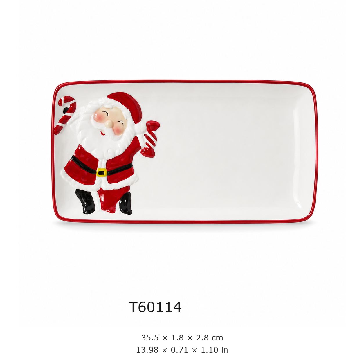 Christmas Serving Plate (T60114)