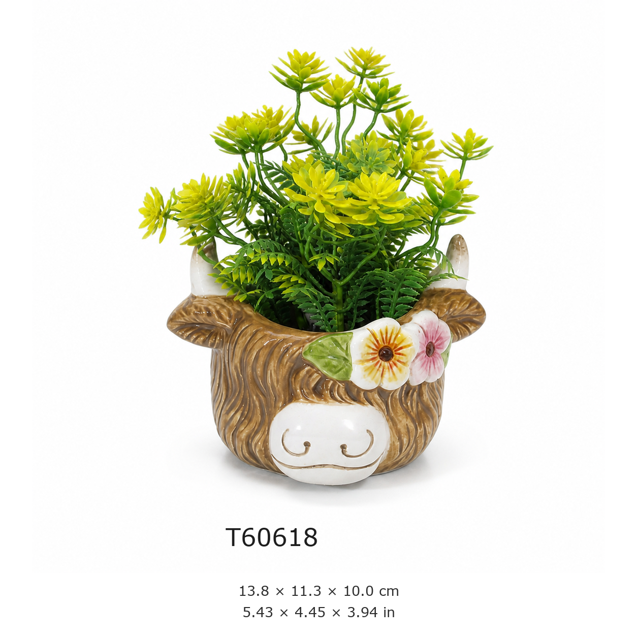 Pastoral Daily Flower Pot (T60618)