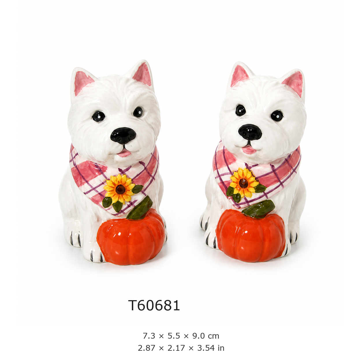 Thanksgiving Autumn Ceramic Figurine (T60681)