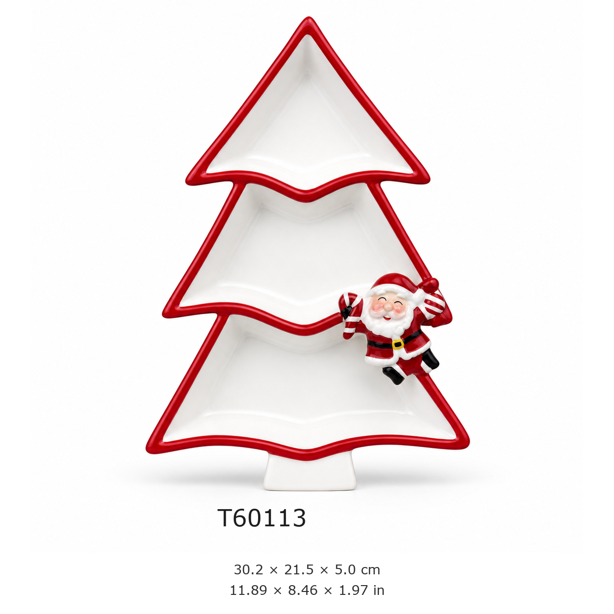 Christmas Serving Plate (T60113)