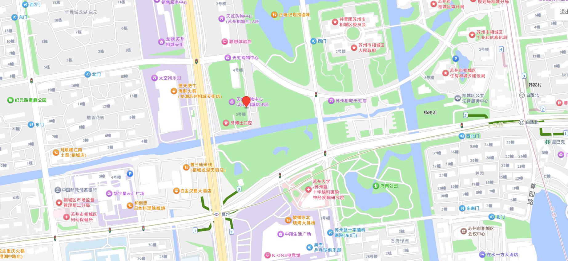 公司位置地图