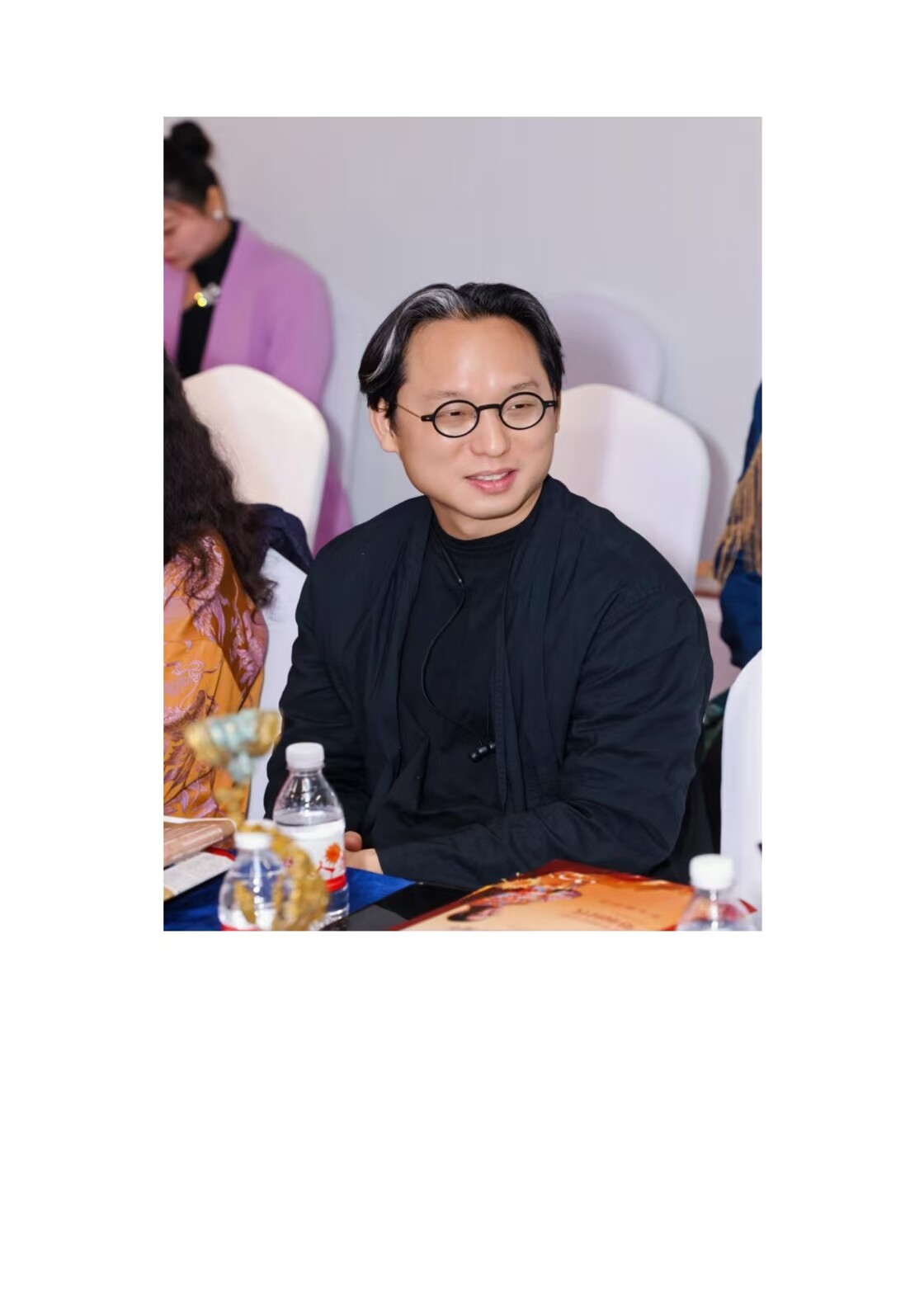 Kim Ji-ho Speaking at Symposium