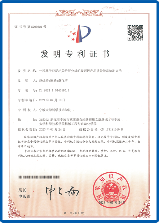 专利证书