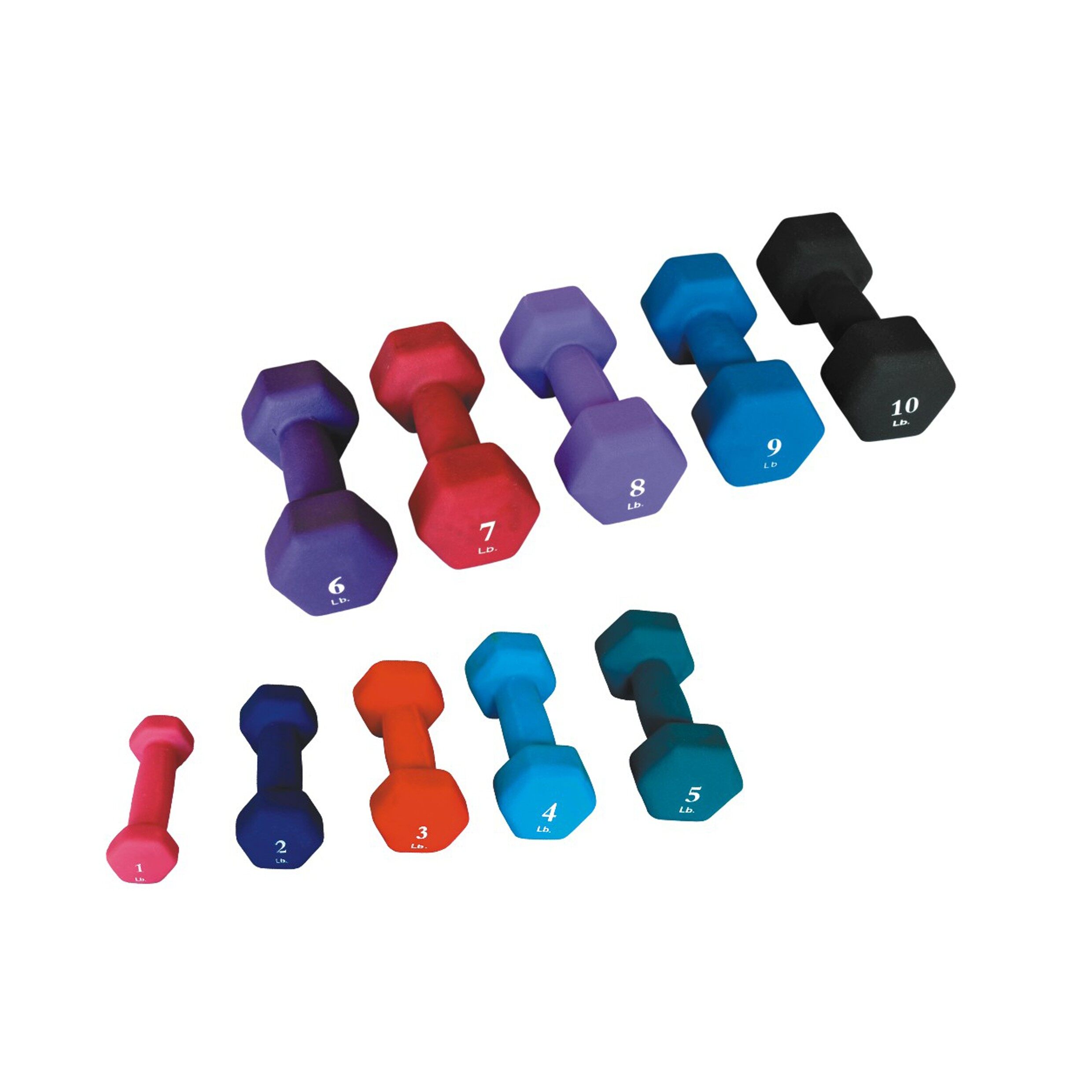 Neoprene Dumbbell-Hex