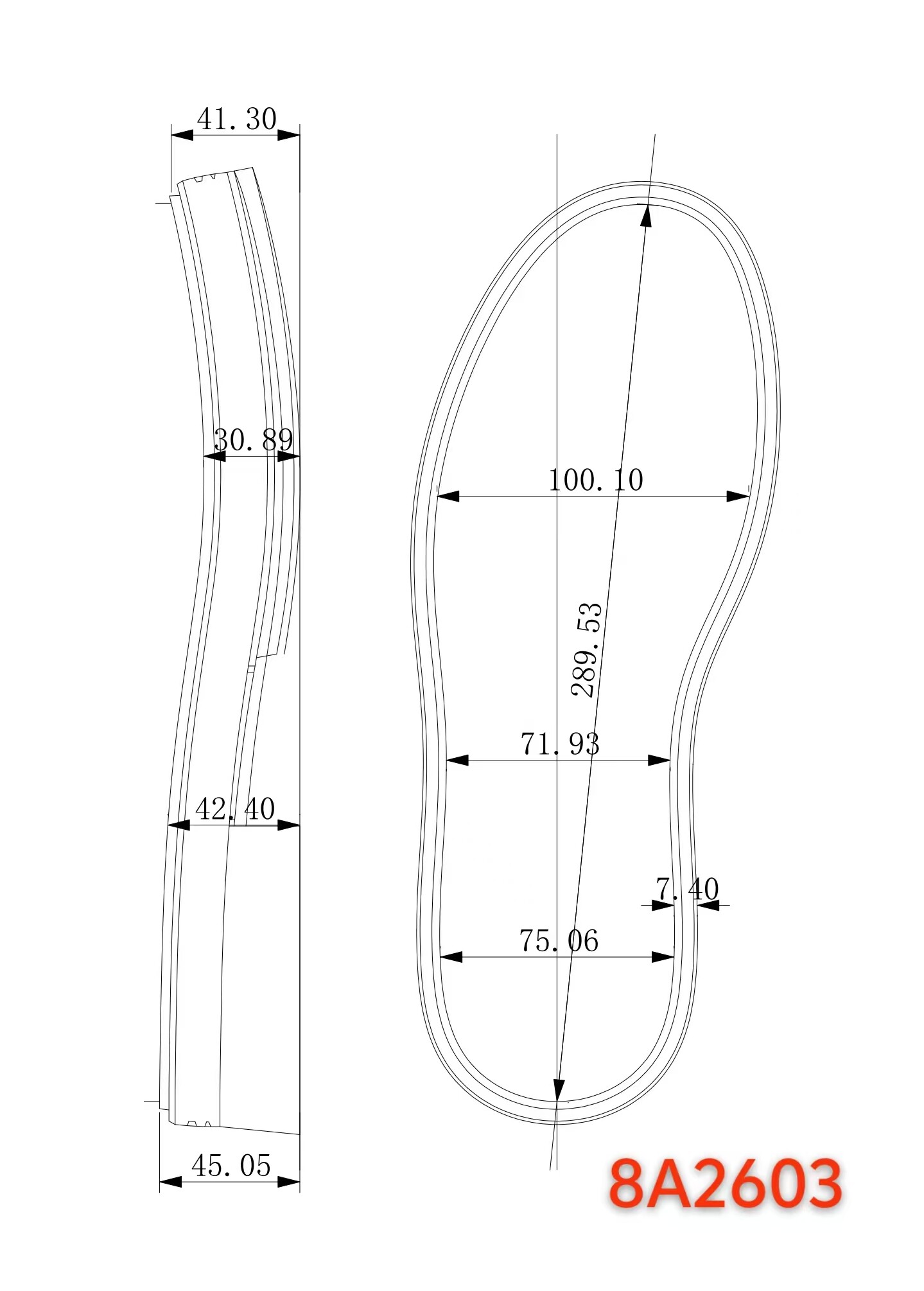 8A2603-1 6