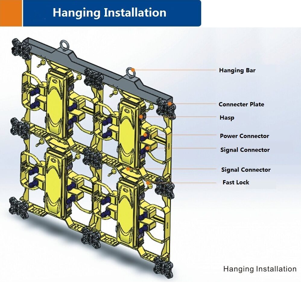 Rental Outdoor Transparent P3.91-7.82 LED Display