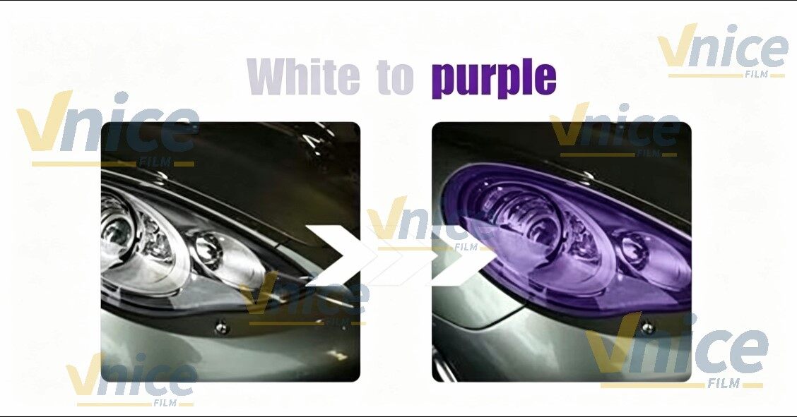 White to Purple