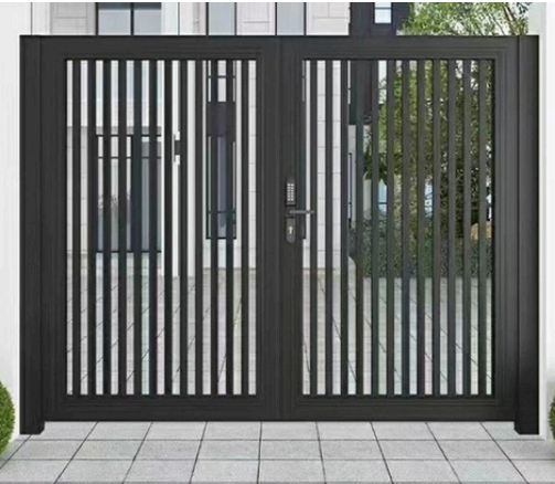 Entrance Gates - Custom aluminum entrance gate for residential and commercial properties