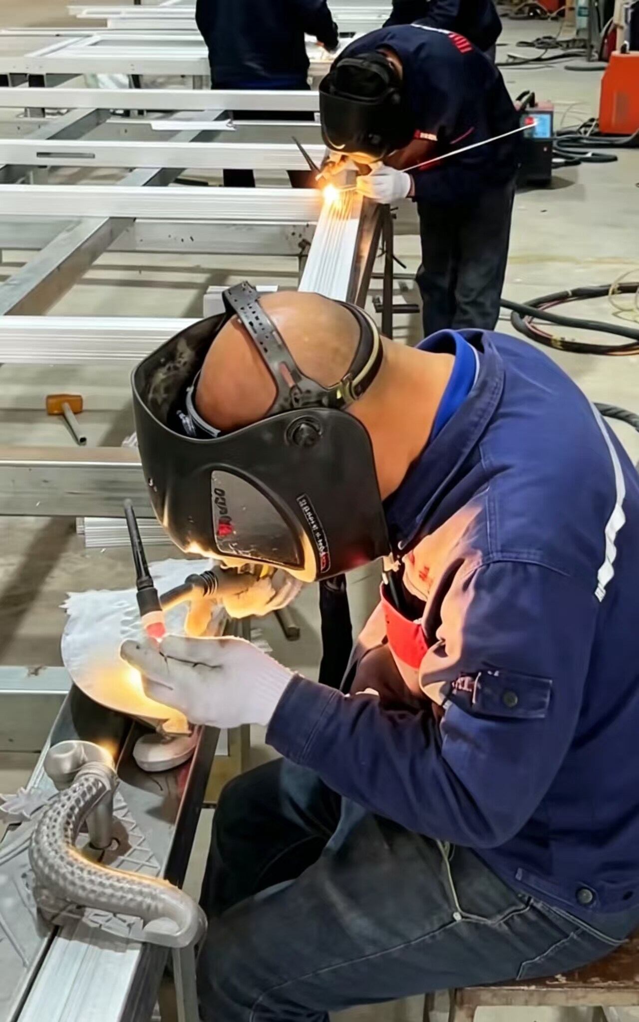 aluminum profile welding process - image 15