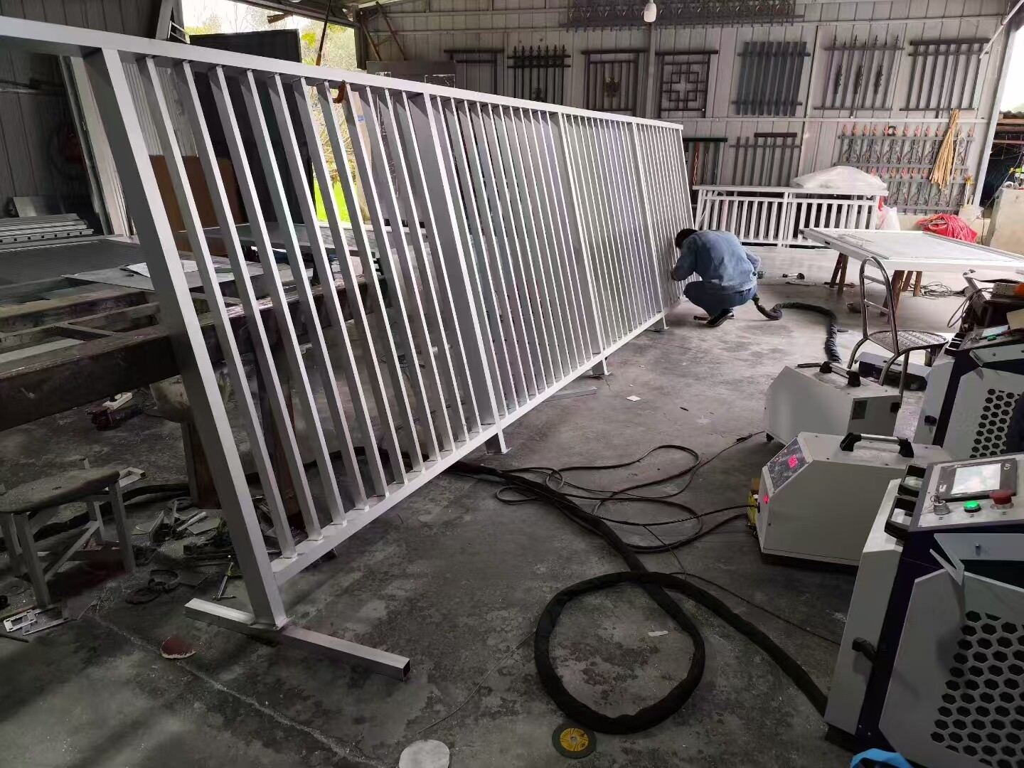 aluminum profile welding process - image 8
