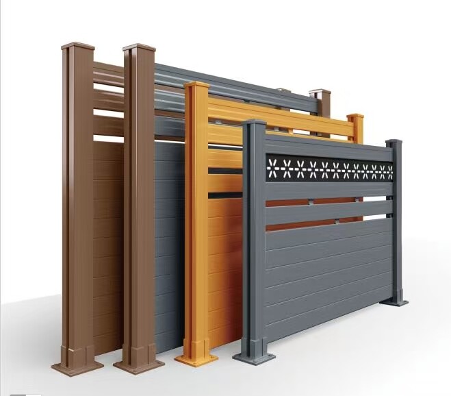 Modular aluminum fence panel 15 - Pre-assembled fencing with easy installation
