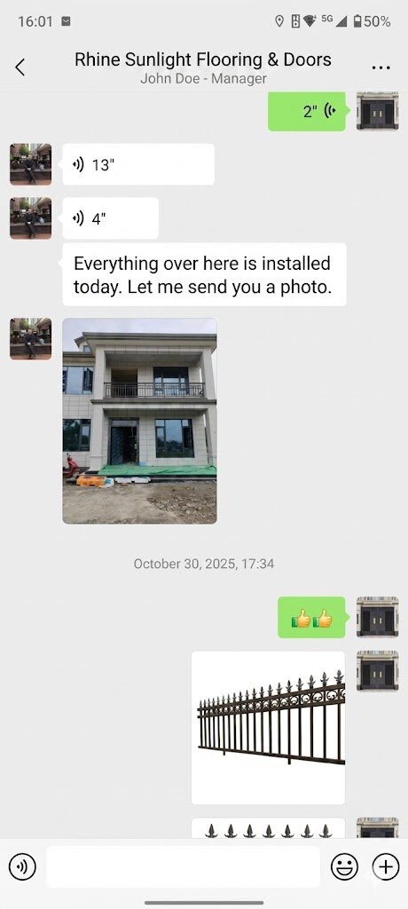 Джон Доу - Менеджер chat screenshot 1
