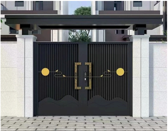 Garden Gates - Custom aluminum garden gate for residential and commercial properties