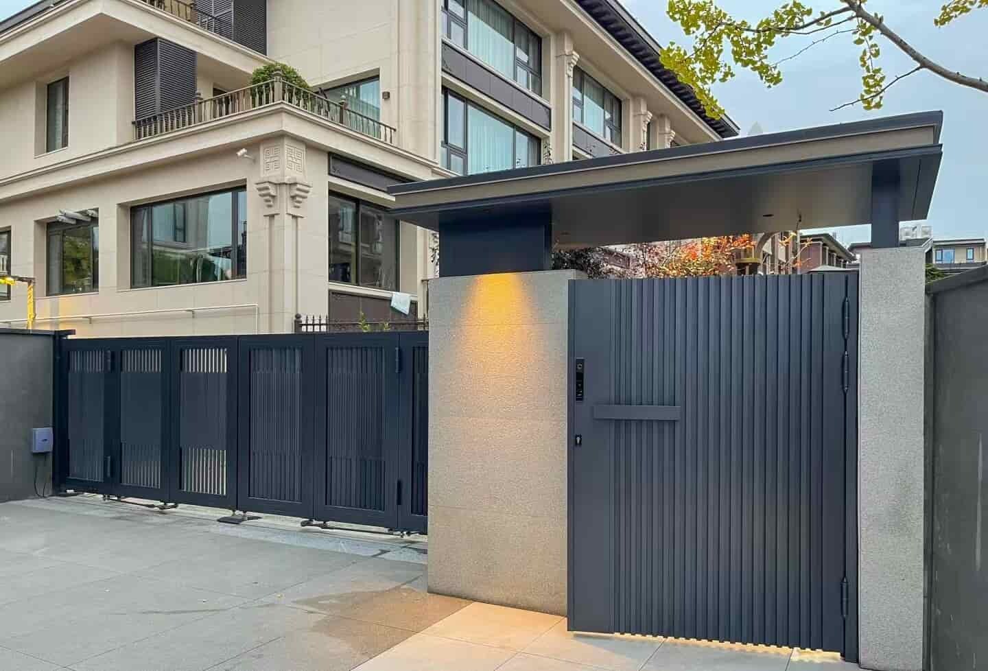 HFR-AL aluminum fence gate and railing manufacturer factory showcase