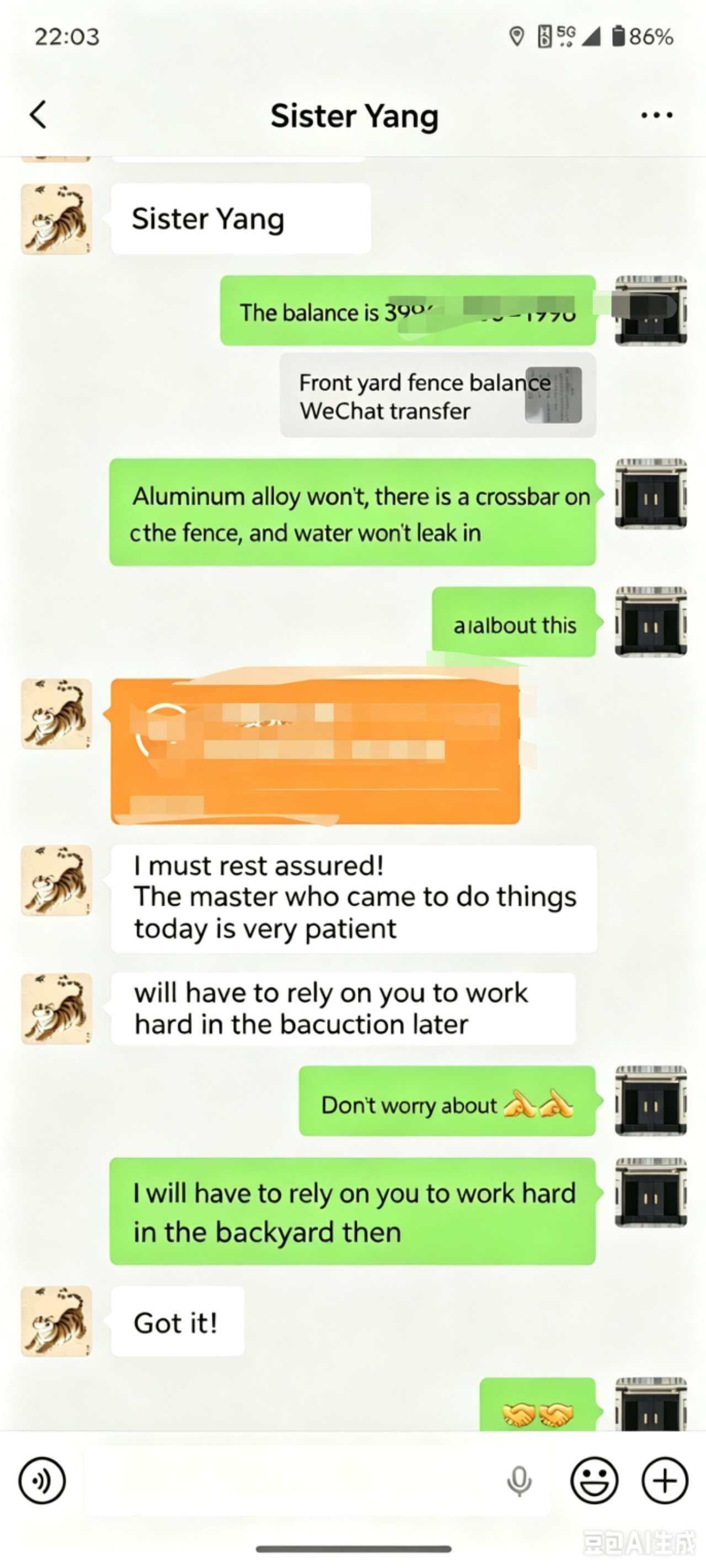 Сестра Ян chat screenshot 1