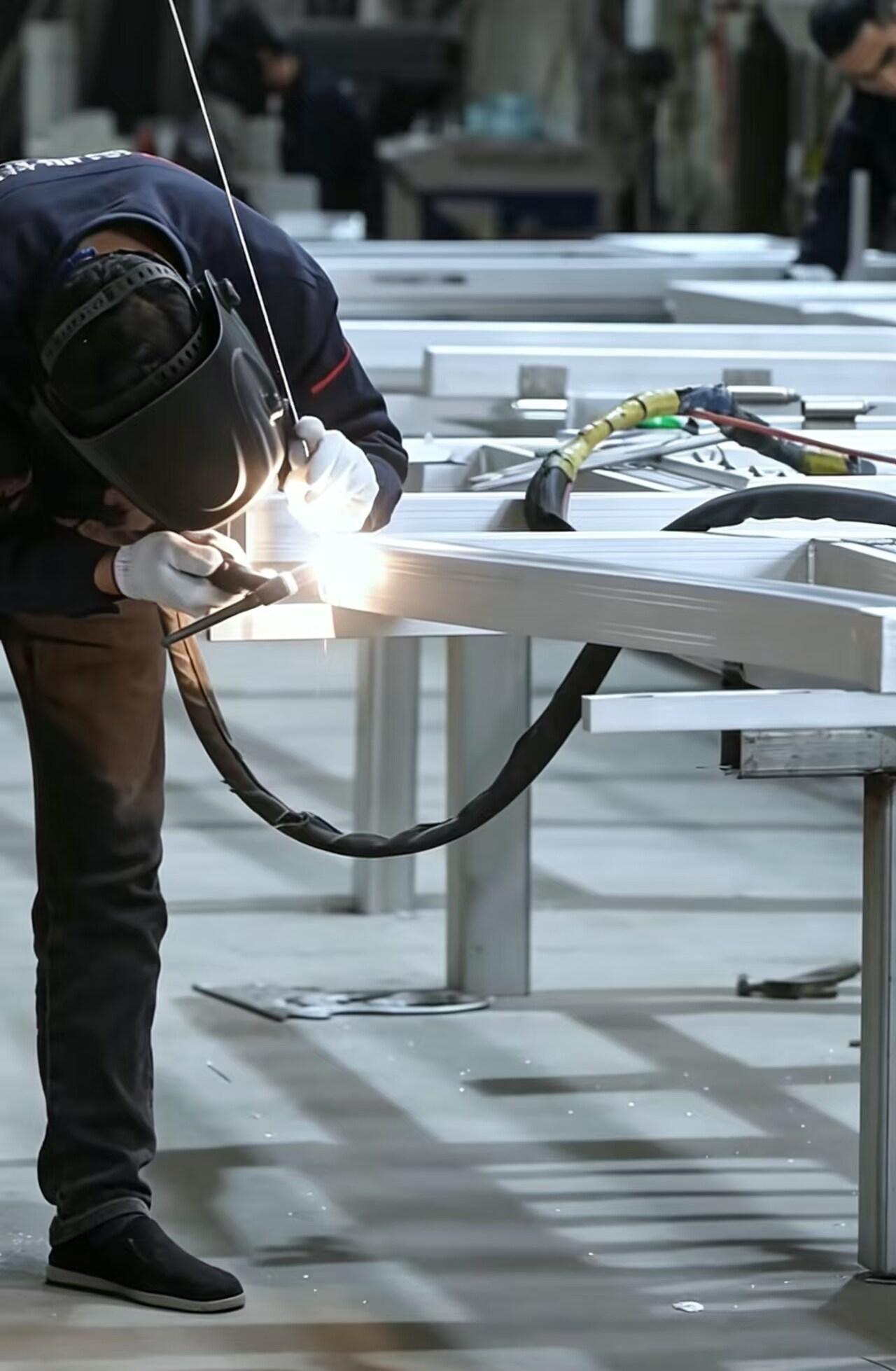 aluminum profile welding process - image 2