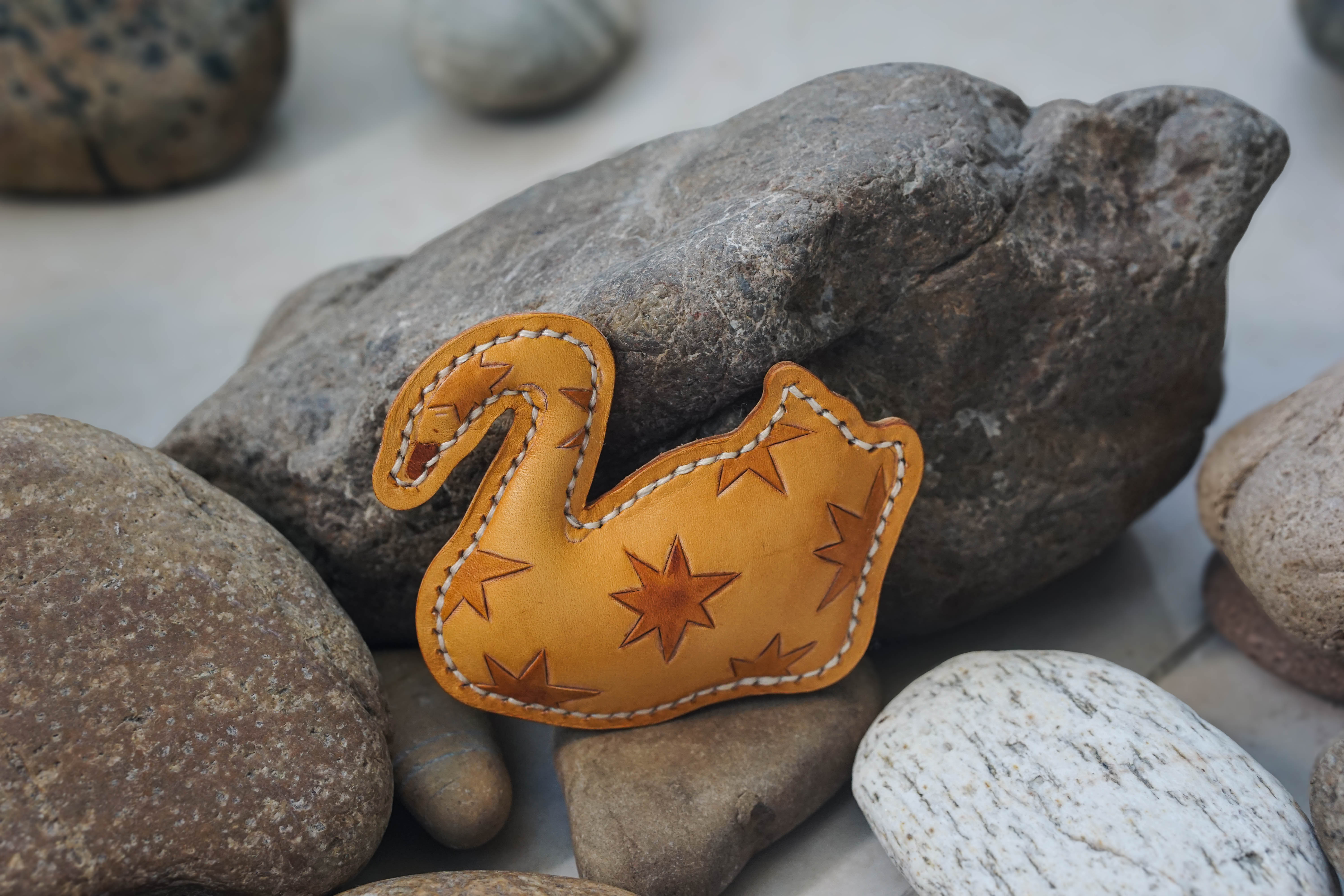 Star Swan Ornament