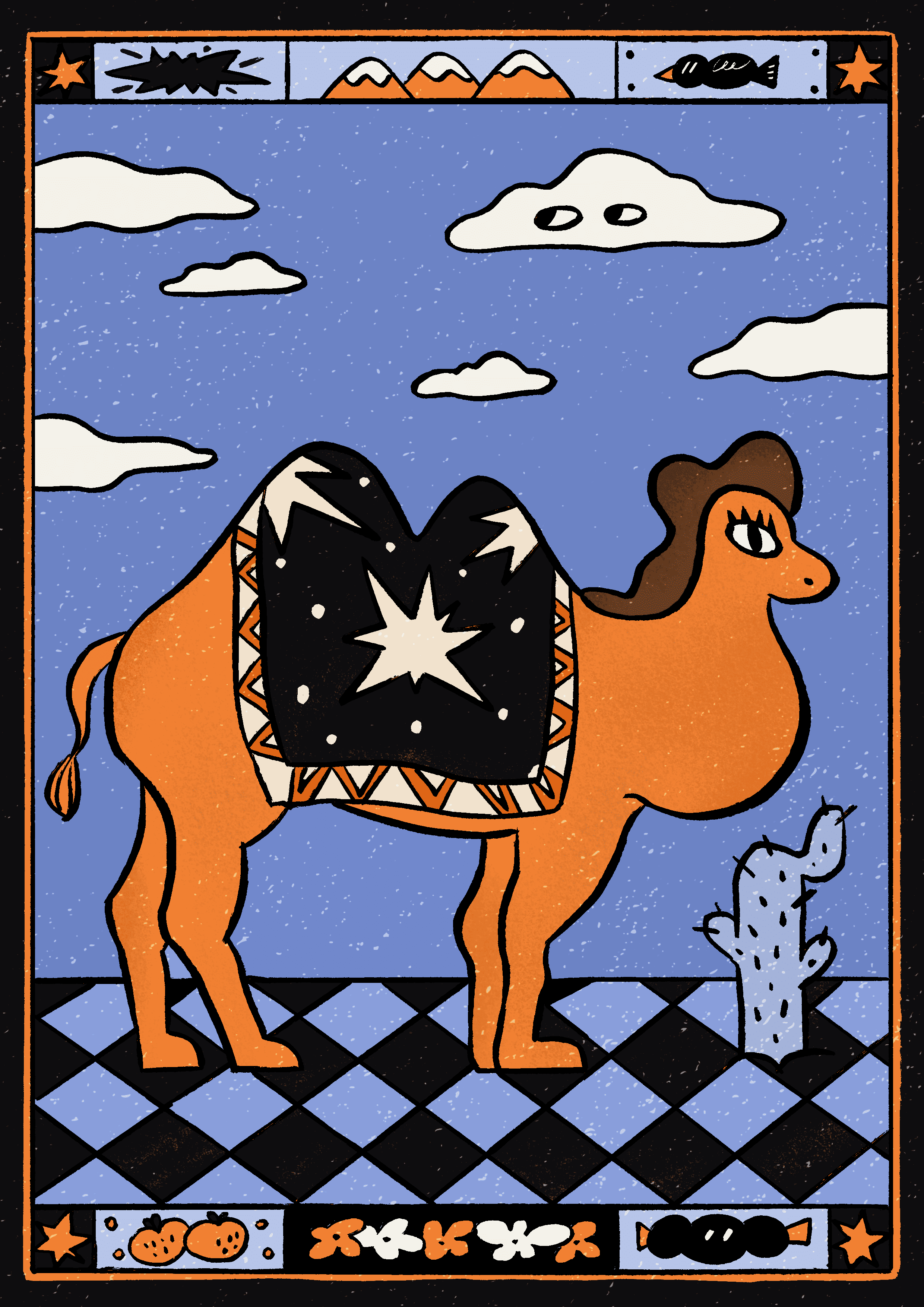 Orange Camel