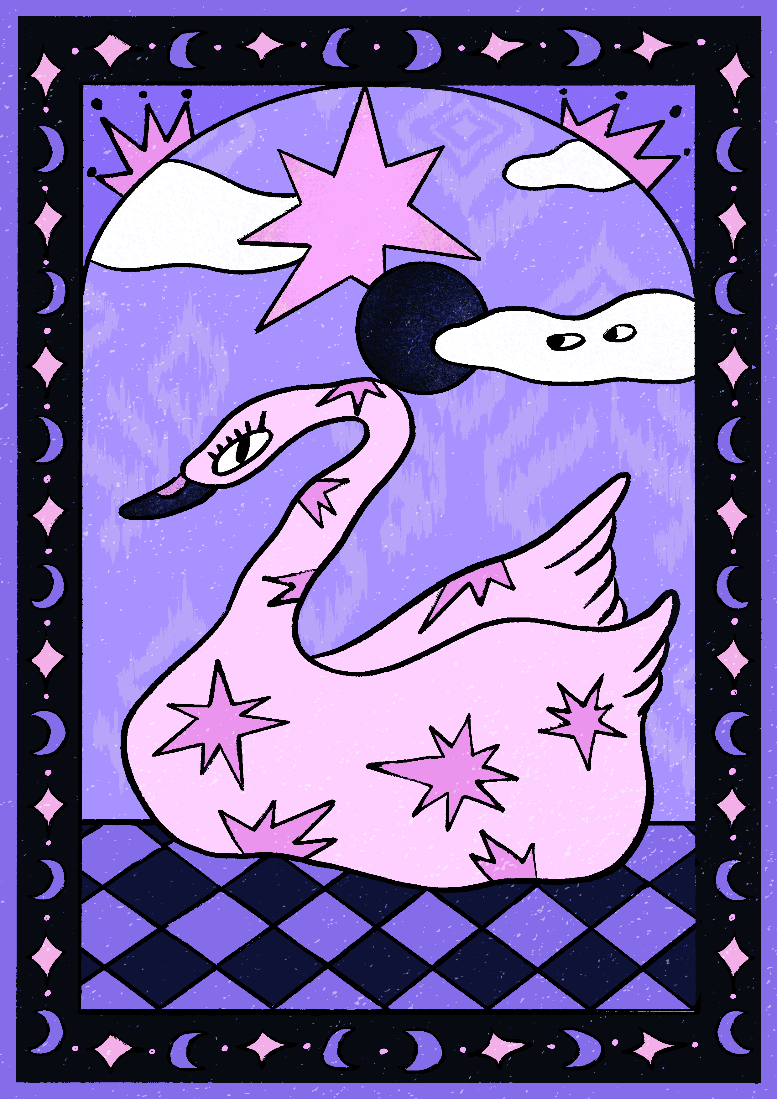 Pink Swan
