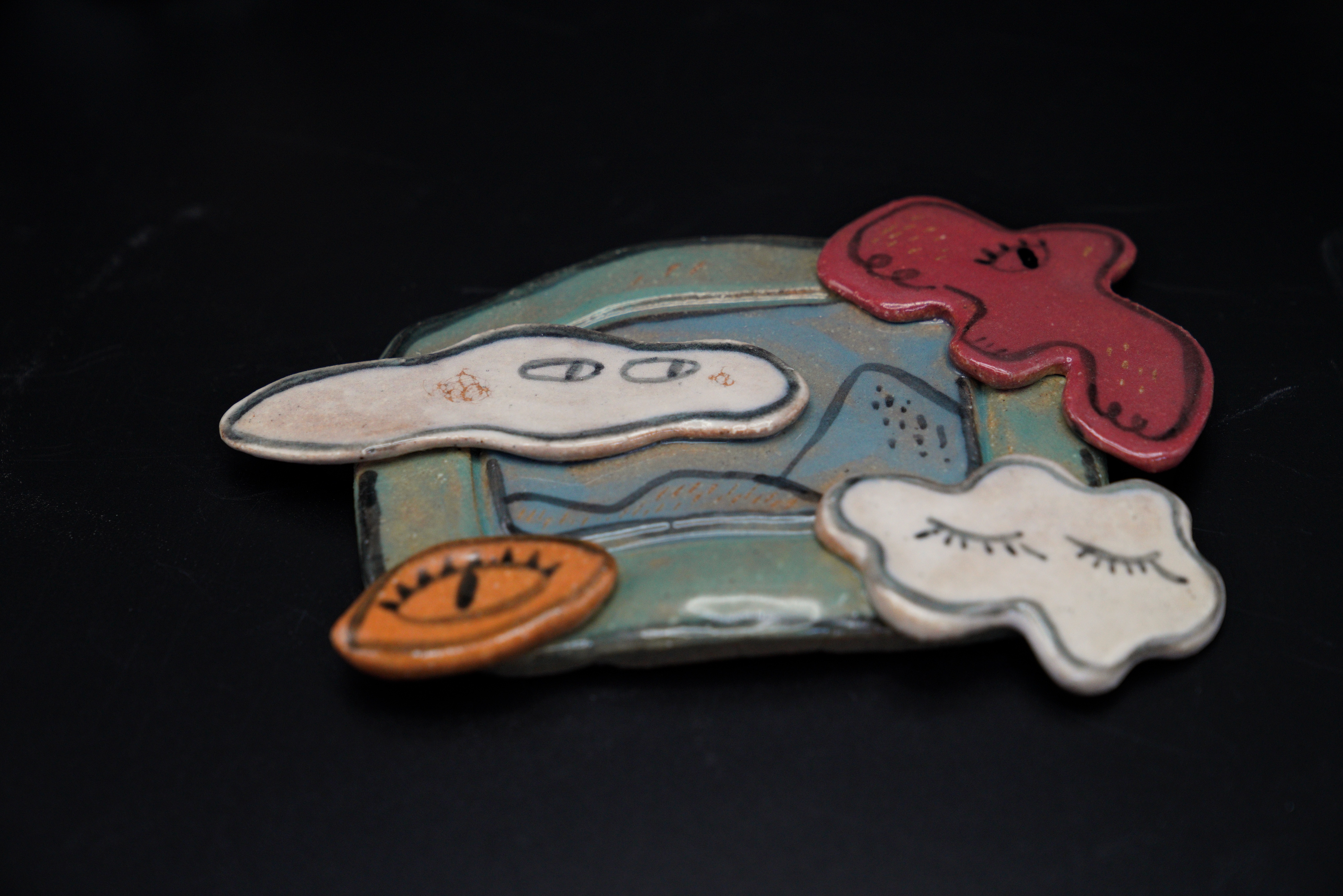 Abstract Landscape Ceramic