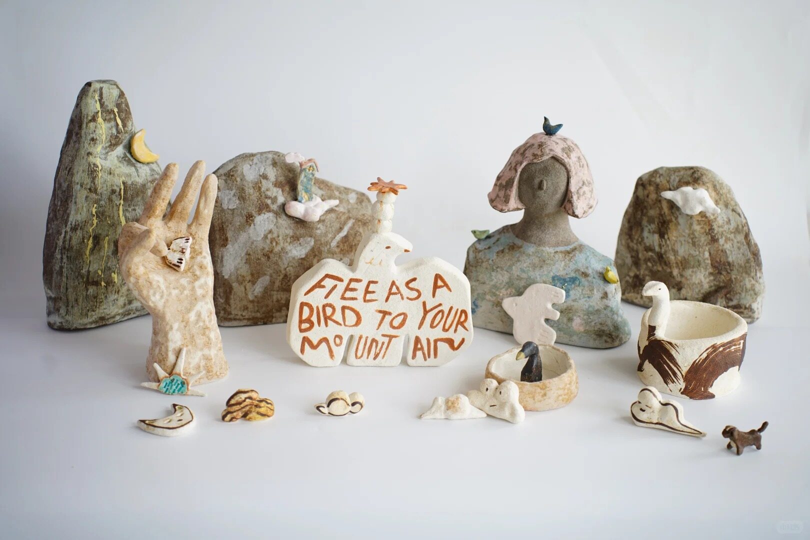 Ceramic Art Collection Display