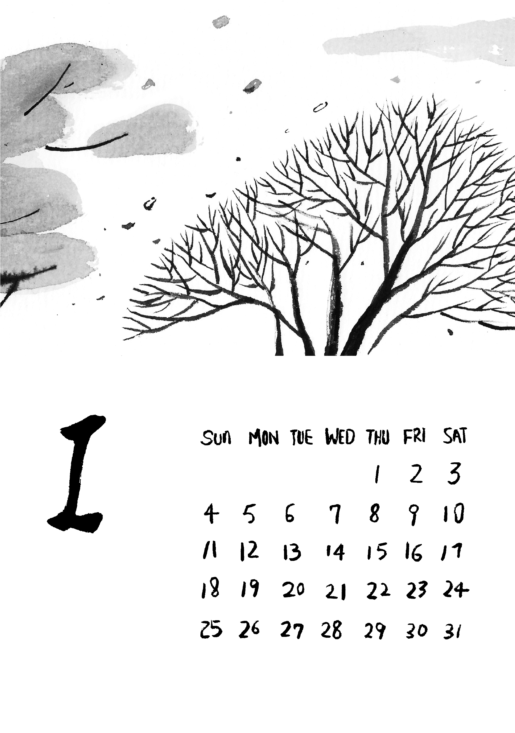 January Calendar