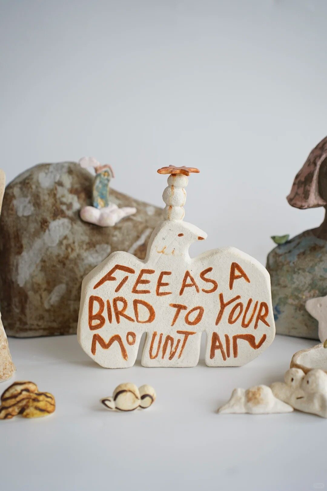 Free As A Bird Ceramic Sign