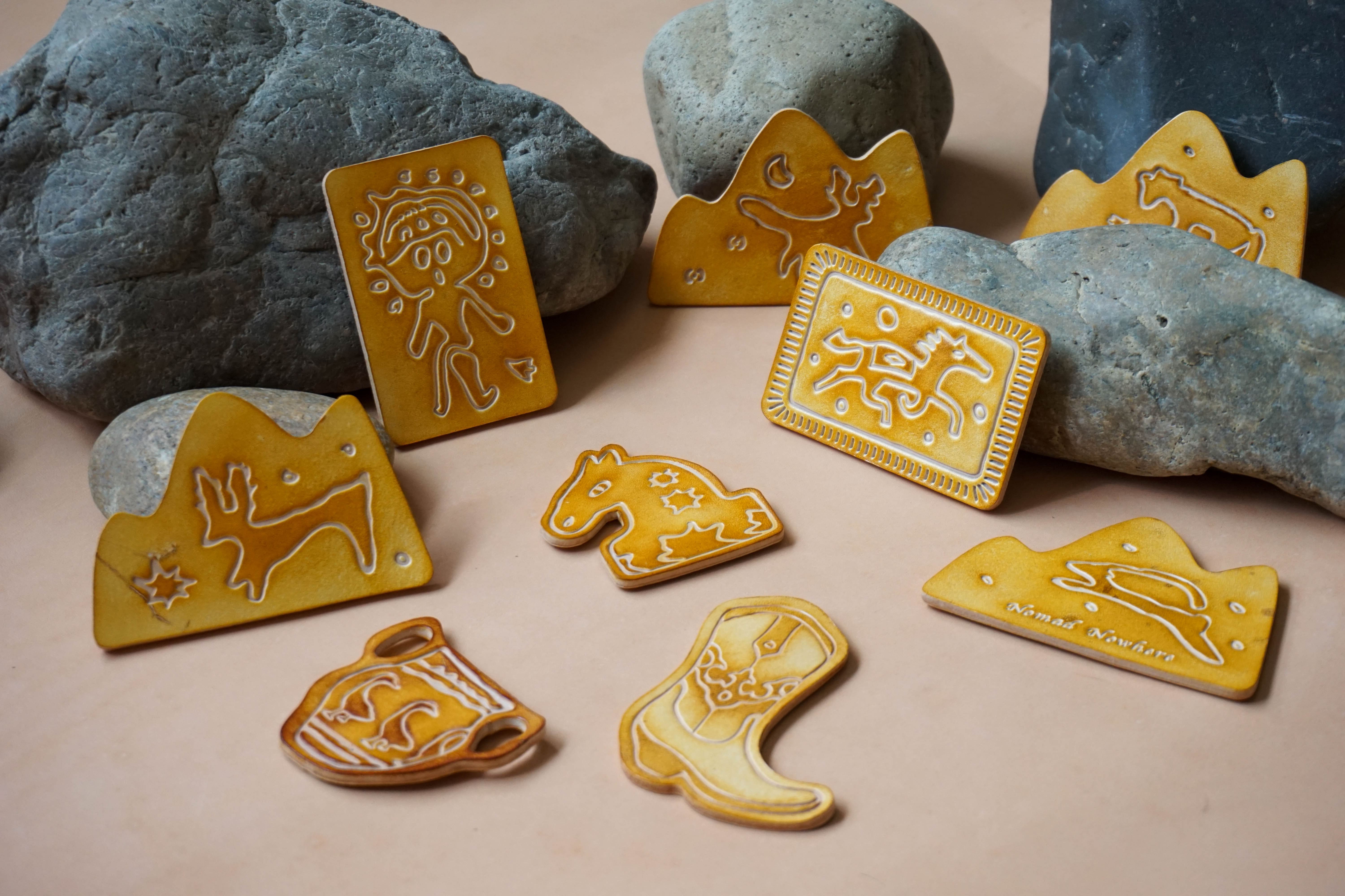 Yellow Earth Magnets
