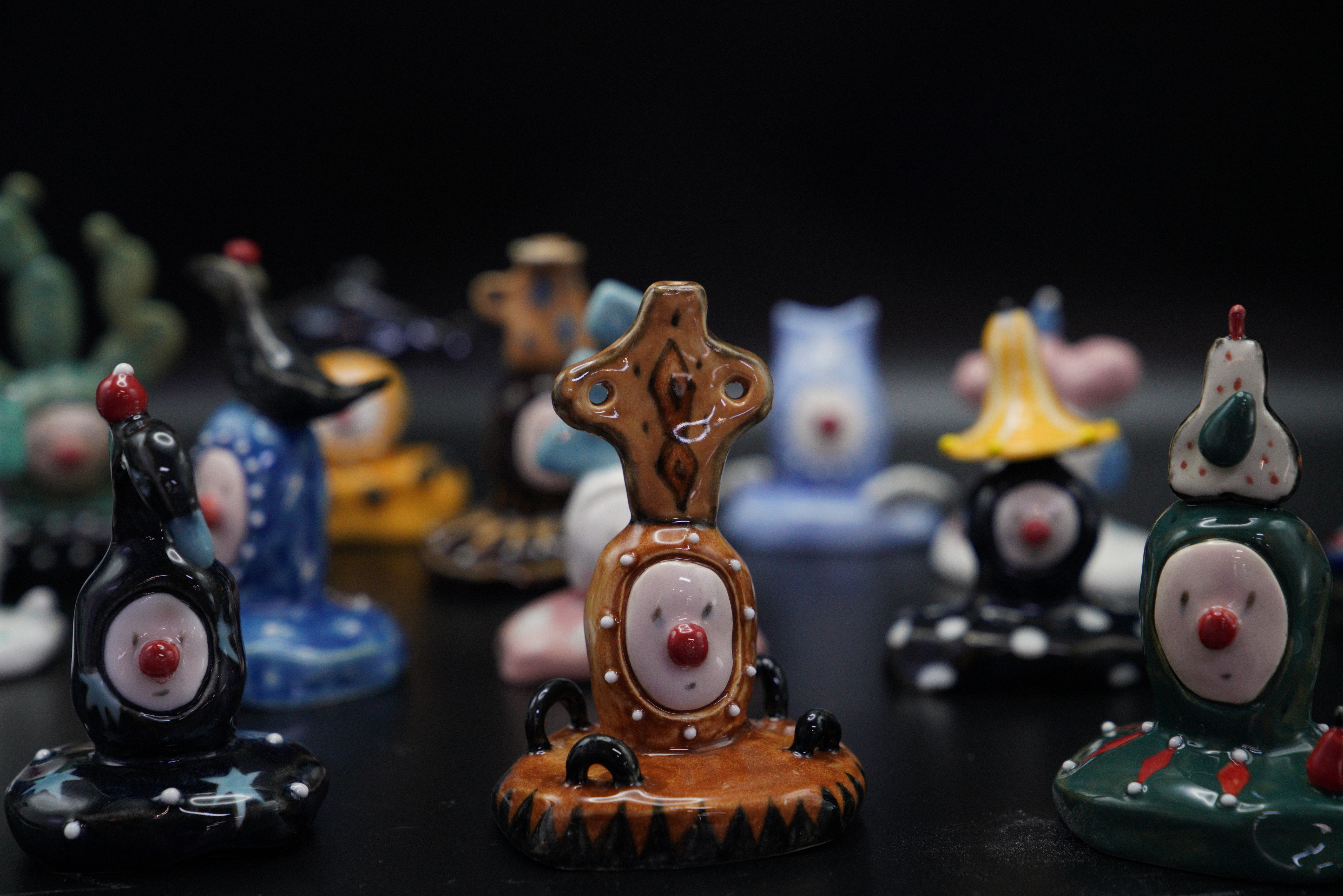 Cross Clown Figure
