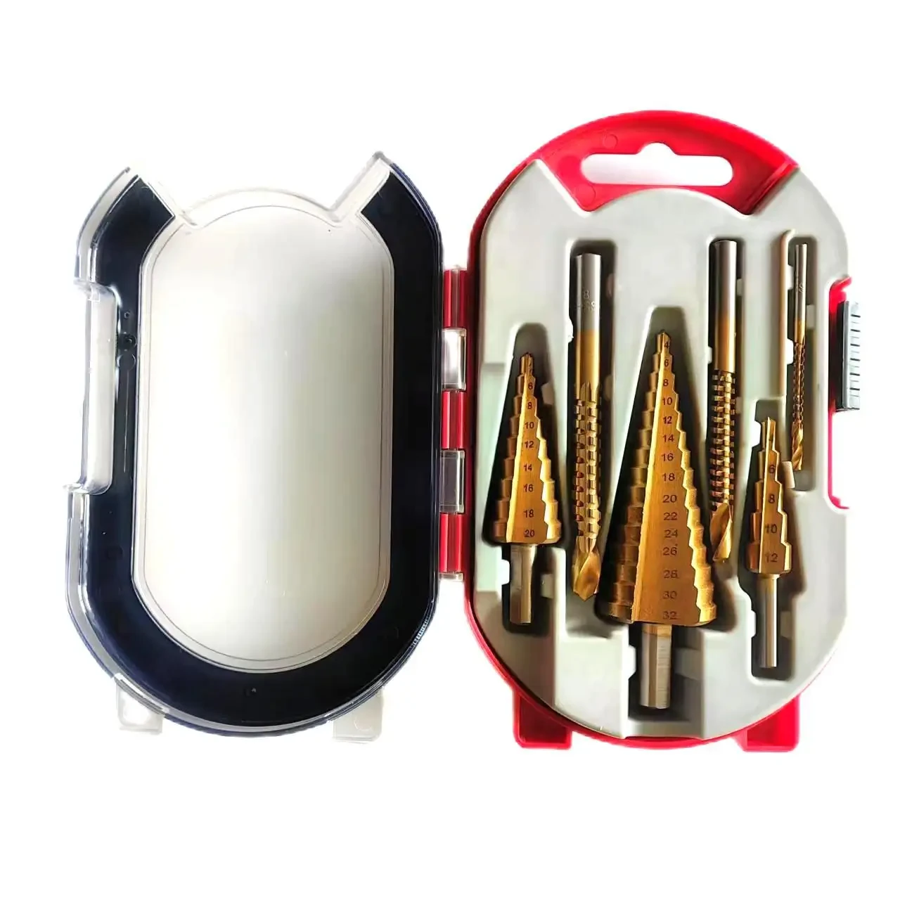 TiN Coated Step Drill & Tool Set