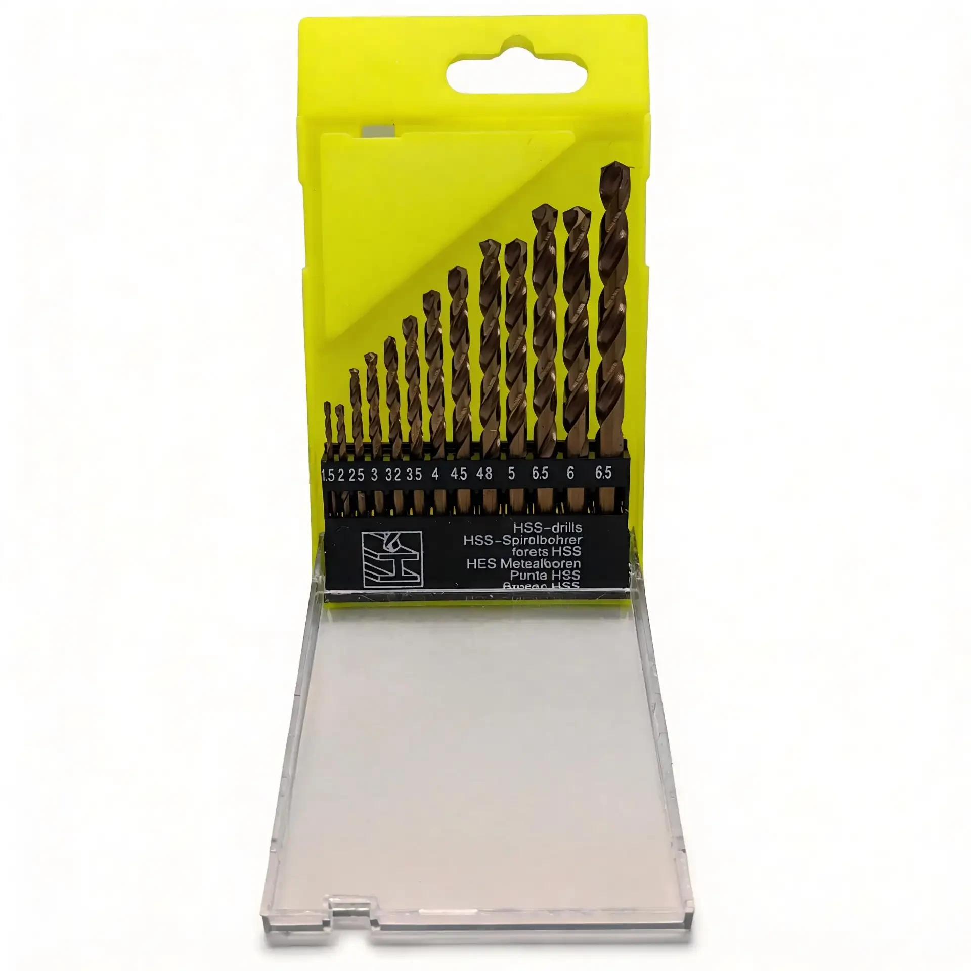 M35 Cobalt Twist Drill Set (1.5 - 6.5 mm)