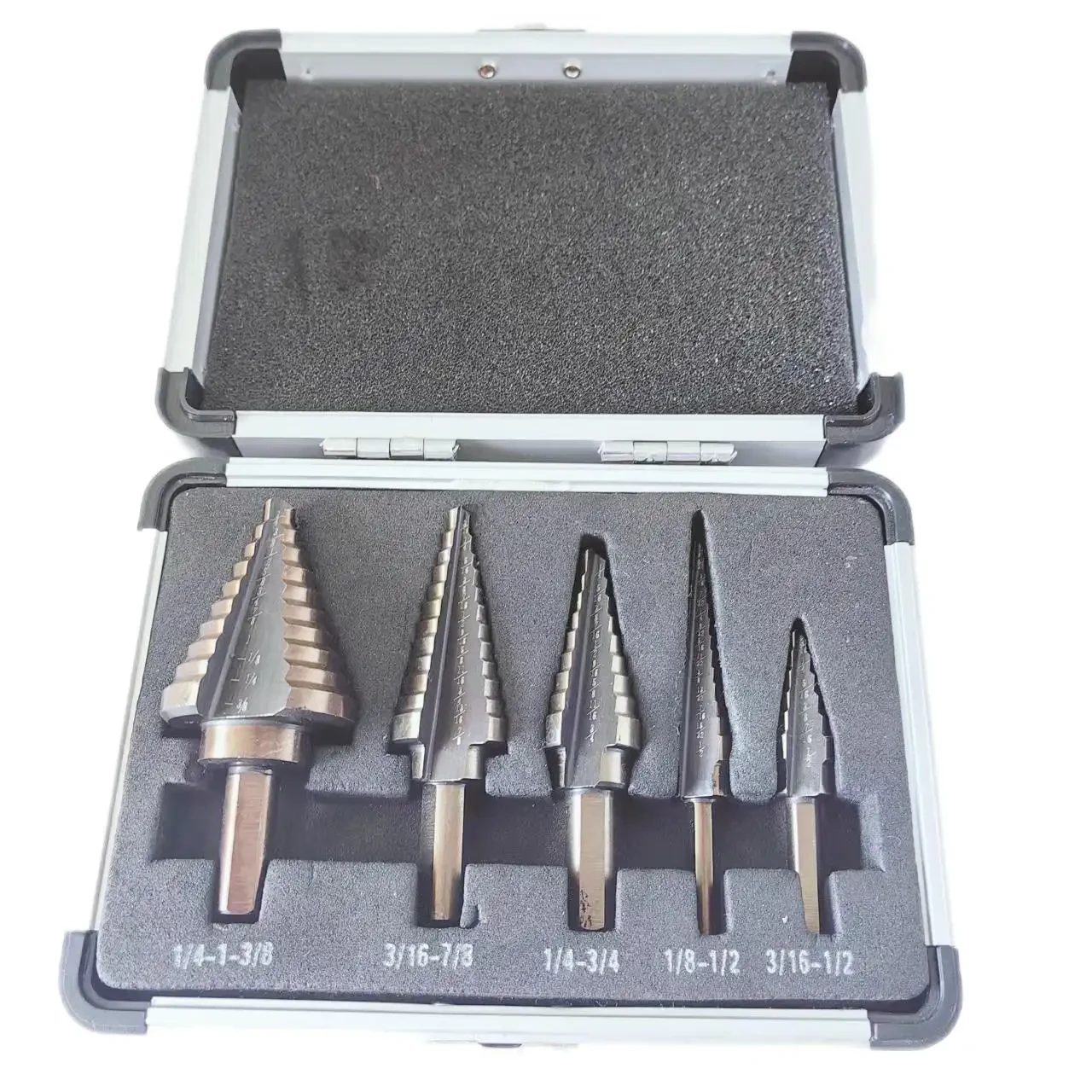Step Drill Bit Set (Imperial Sizes)