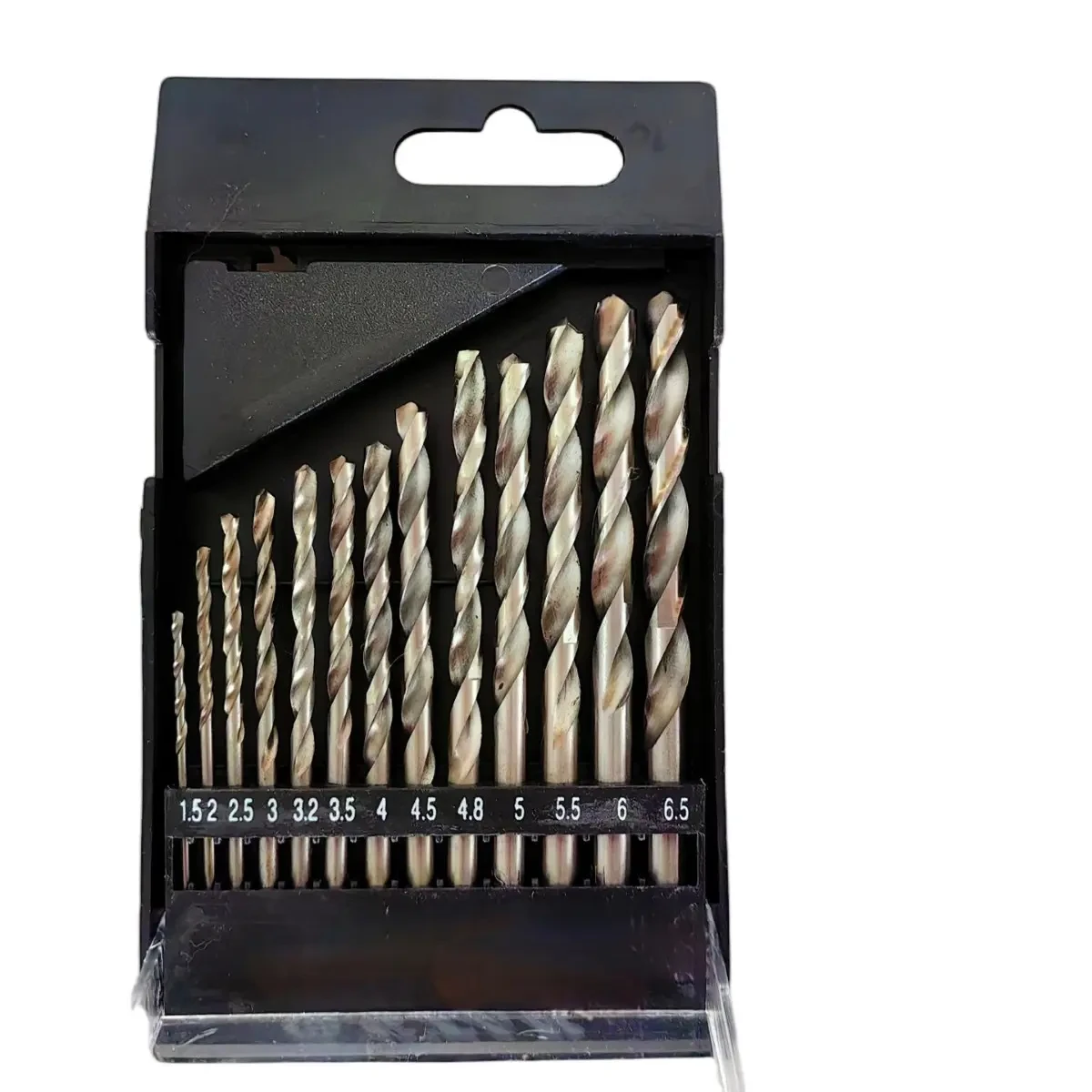 HSS Twist Drill Set (Amber Finish, Black Indexed Case)