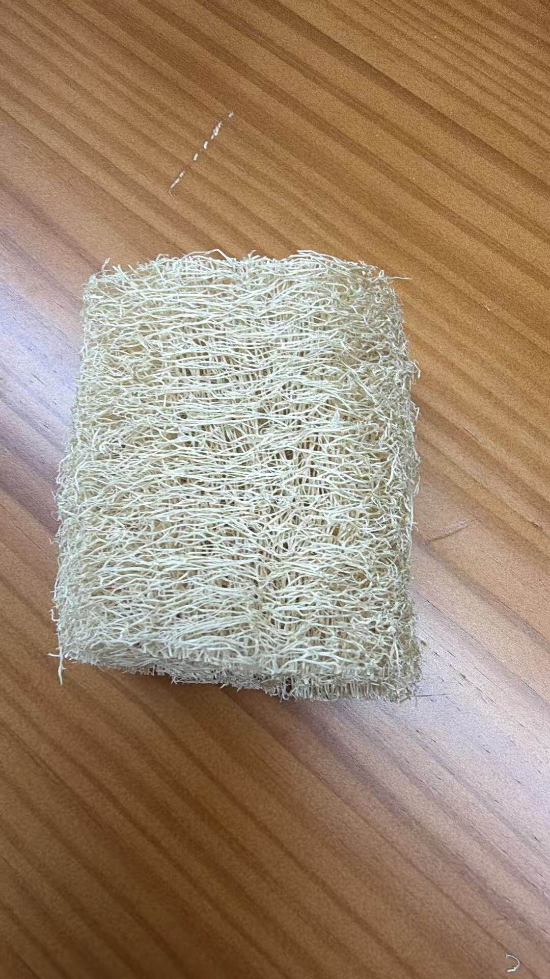 Square Thick Luffa Sponge
