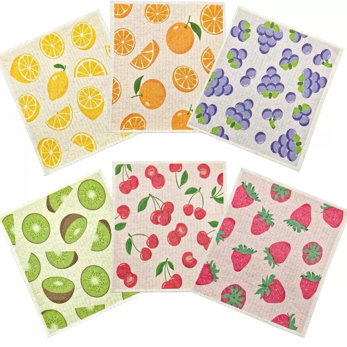 Wood pulp cleaning cloth