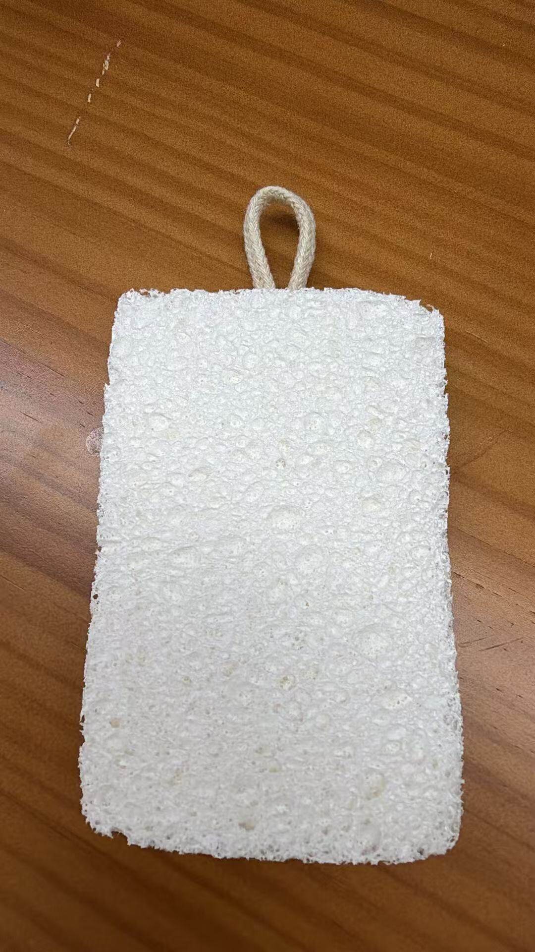 Loofah Dish Scrubber (Rectangular with Hanging Cord - Microfiber)