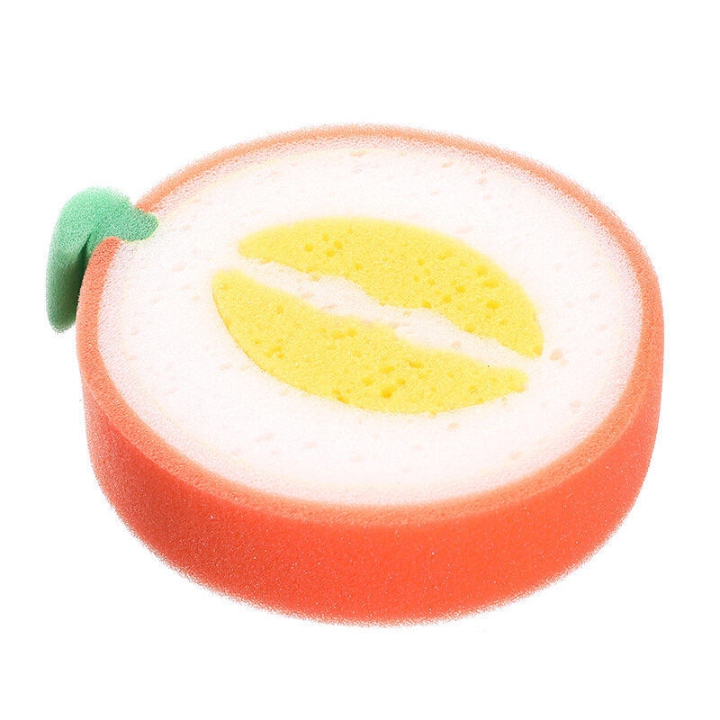 Cute Melon Fruit-Shaped Sponge Scrubber