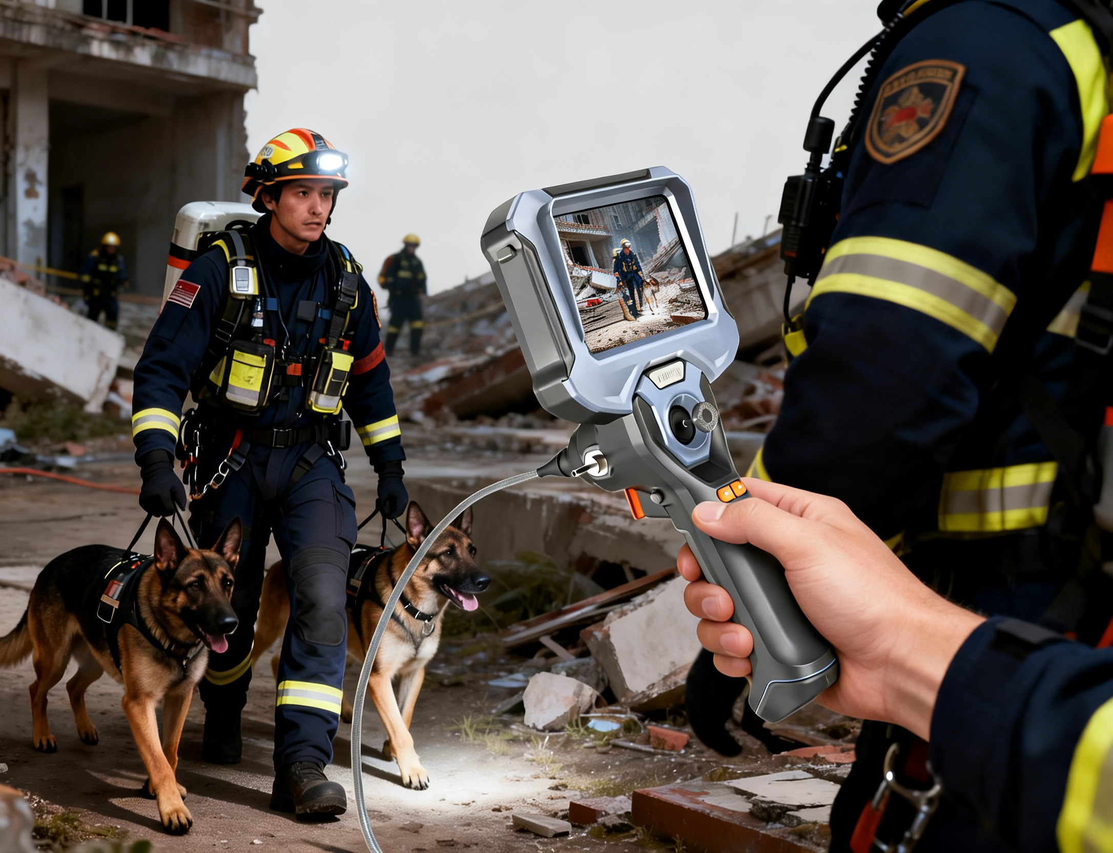 Life rescue detector TX-01