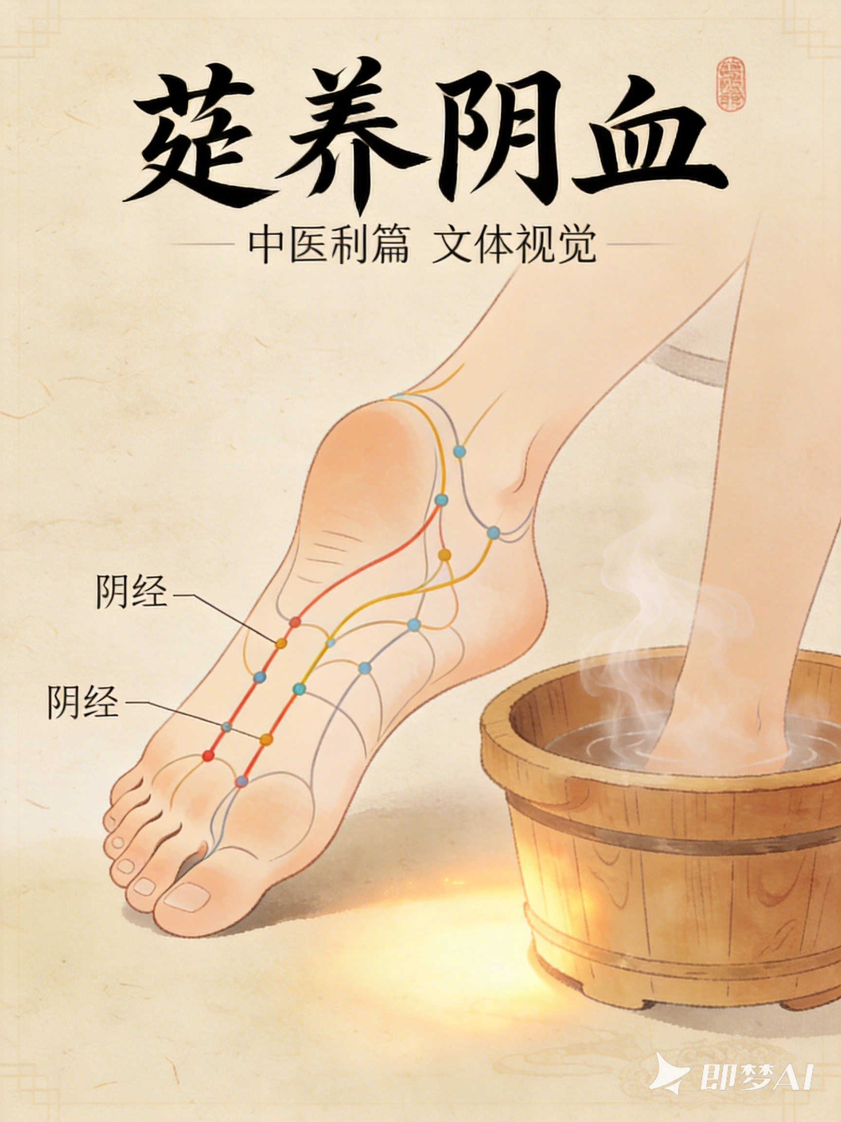 秋天泡脚，清肠润肺，各种泡脚小方子全了，很实用
