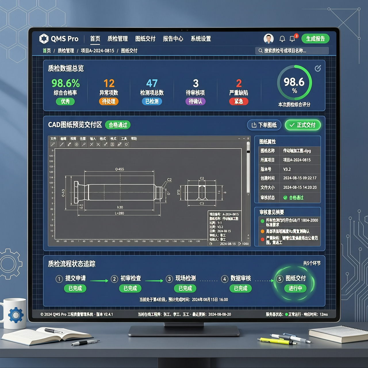 CAD图纸质检交付