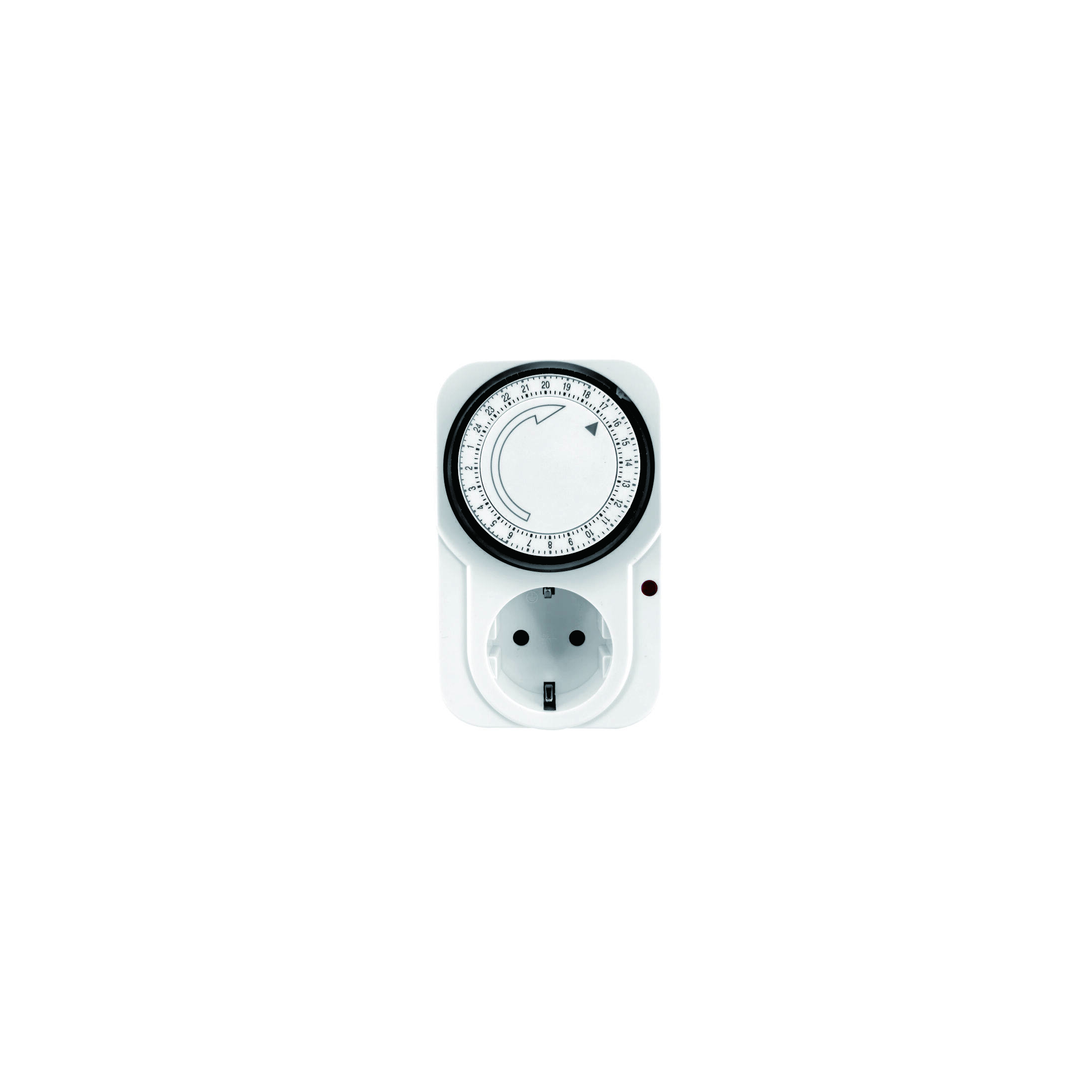 Electronic plug-in time switch