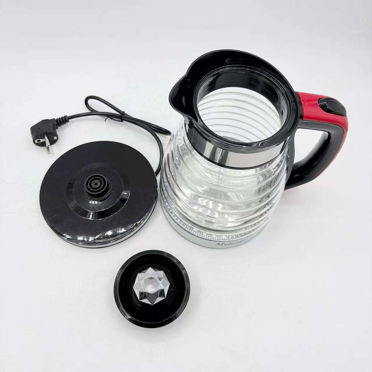 1.8L Mini Glass Kettle for Office Use detail 4