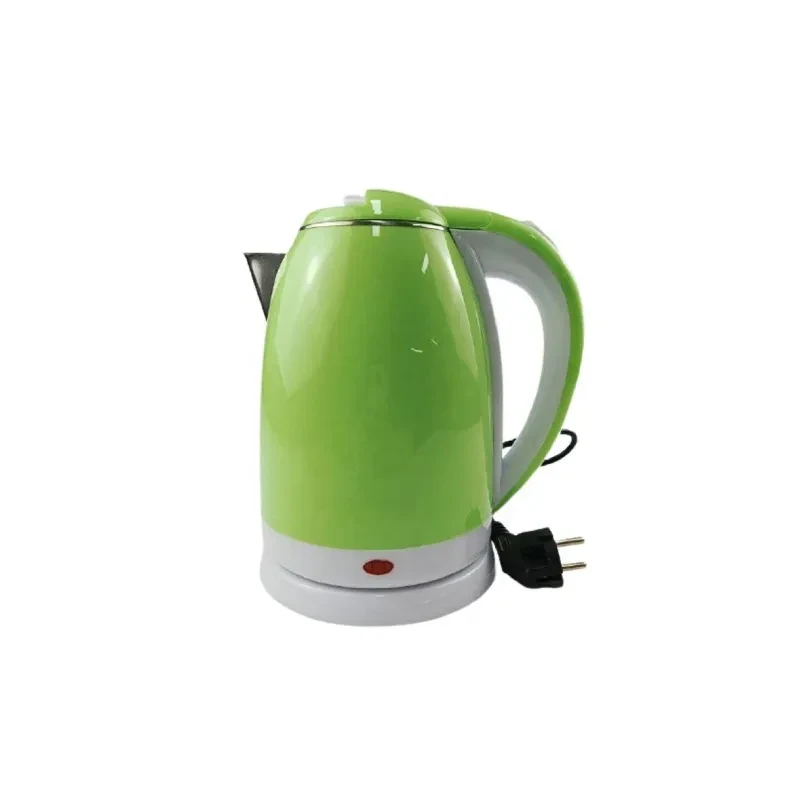 1.8L Bright green stainless steel electric kettle 
