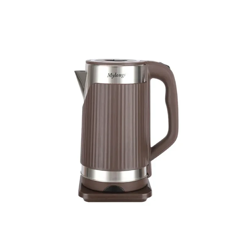 3.5L electric kettle features a heat-resistant, ribbed PP exterior and a 304 stainless steel interior.