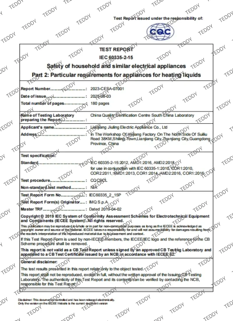 CE Certification