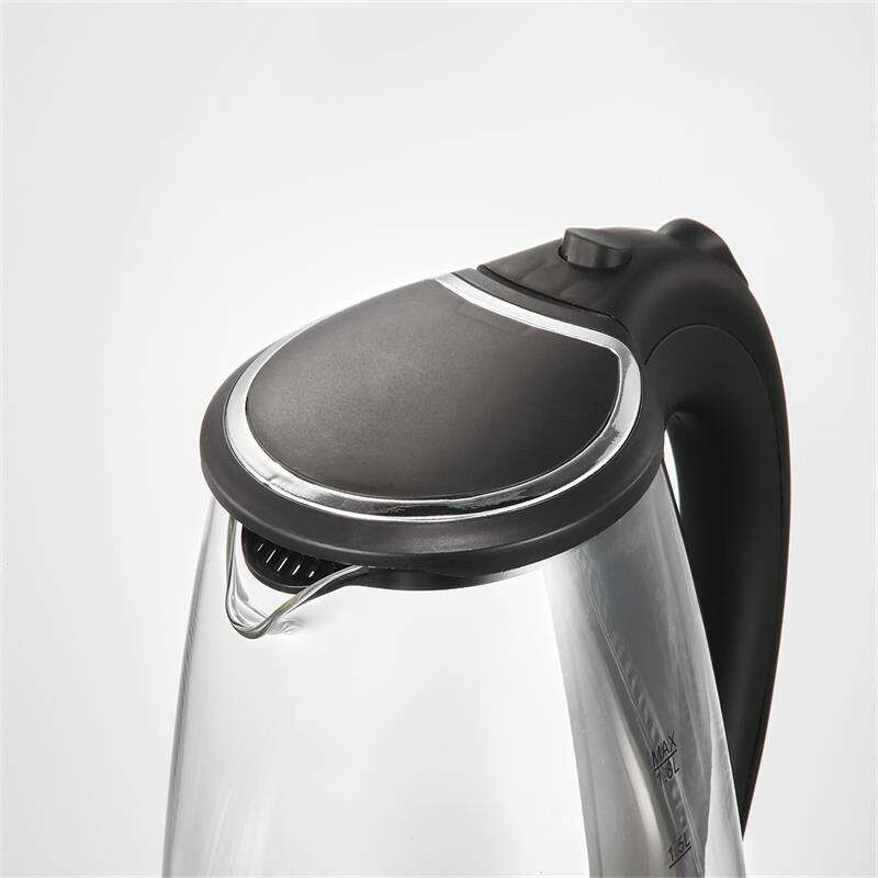 1.8L Borosilicate Glass Kettle with Temperature Display detail 2