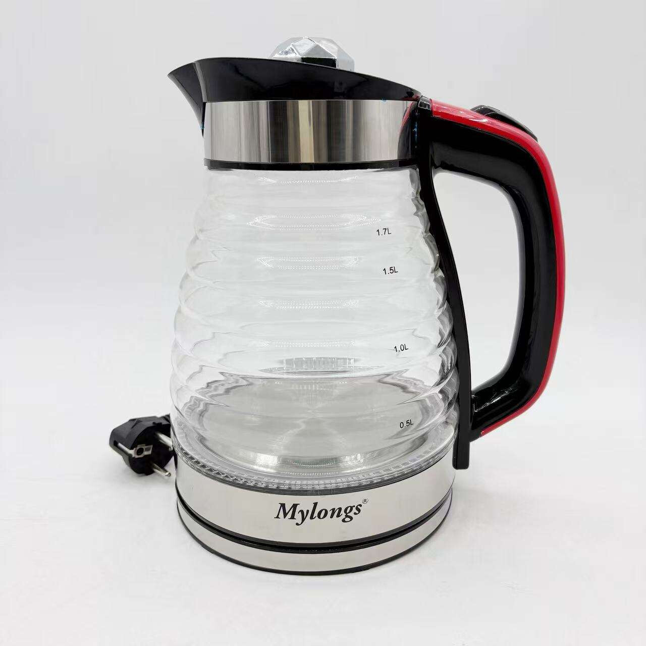 1.8L Mini Glass Kettle for Office Use