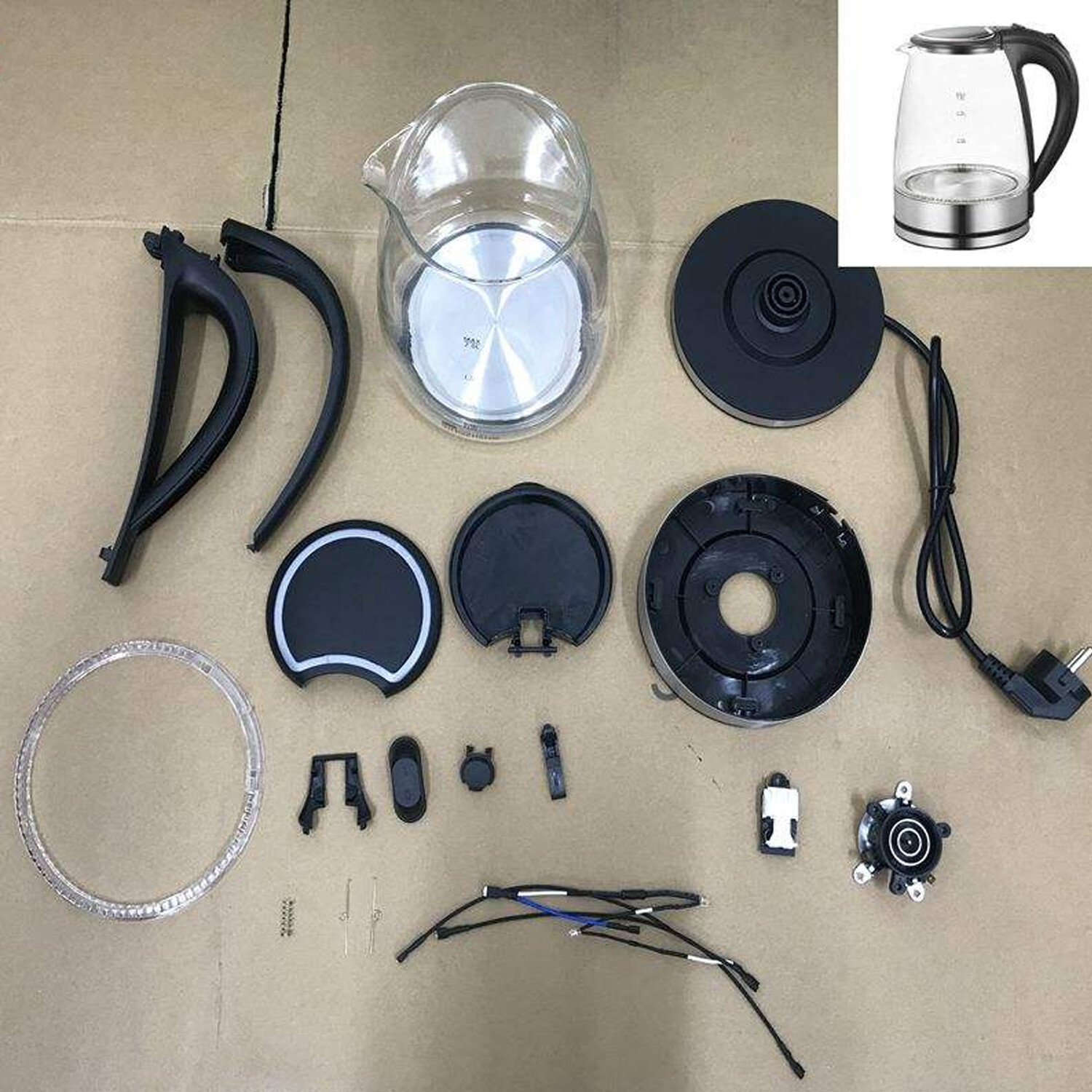 Electric Kettle SKD Parts Set detail 1