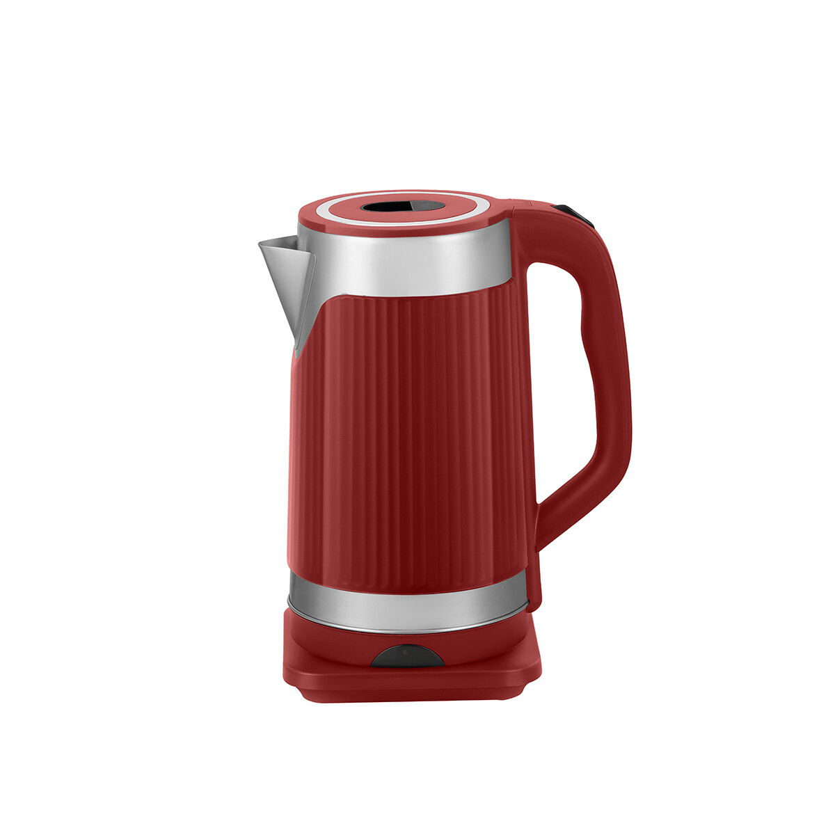 Semi-rubber Coated Kettle - Stainless Steel Model detail 9